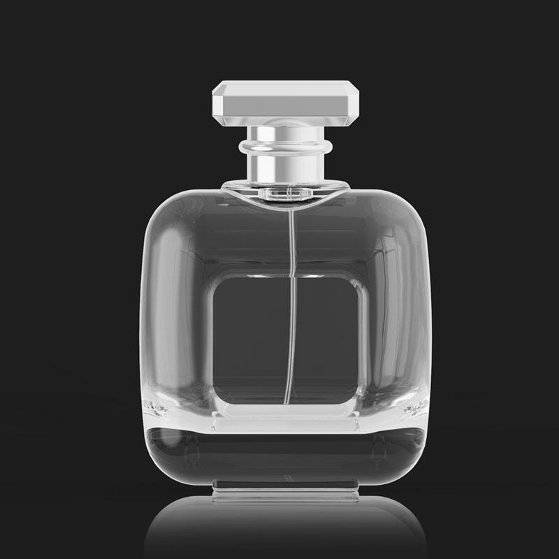 大容量ラグジュアリーパフュームボトルスクエア空の化粧品ボトル110ml
